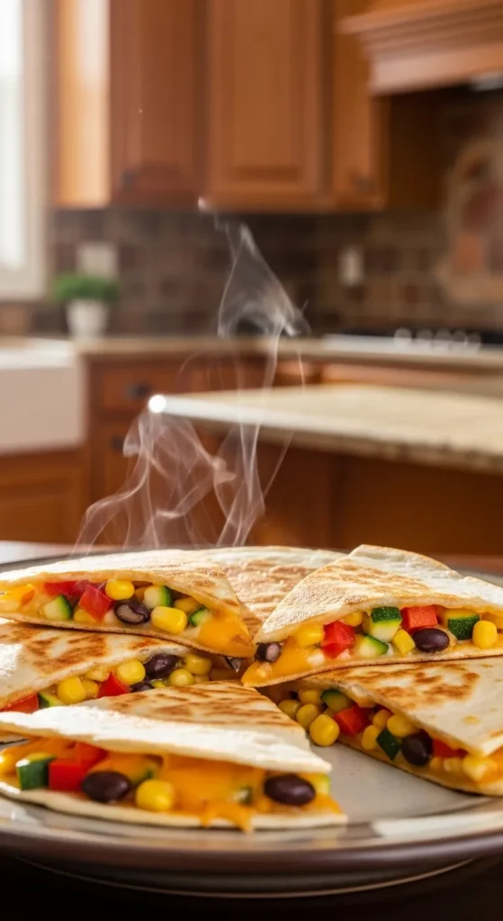 Mini Veggie Quesadillas