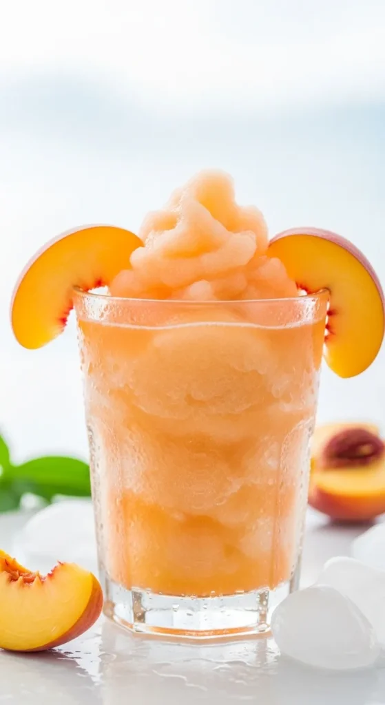 Peach Slushie (Soft, Sweet, and Dangerous)