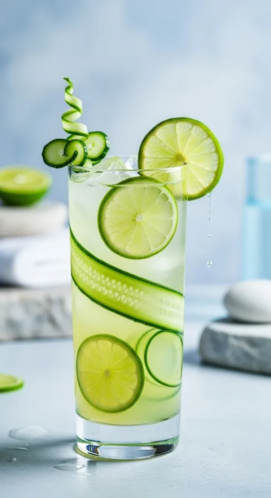 Cucumber Lime Refresher (Clean, Light, and Ultra Fresh)