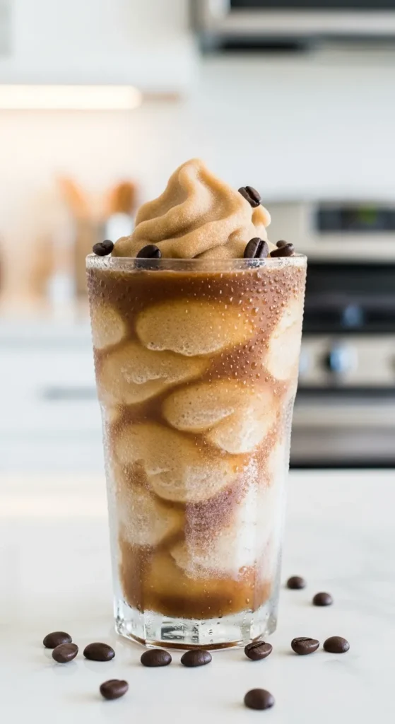 Iced Coffee Slushie (Heat vs. Caffeine)