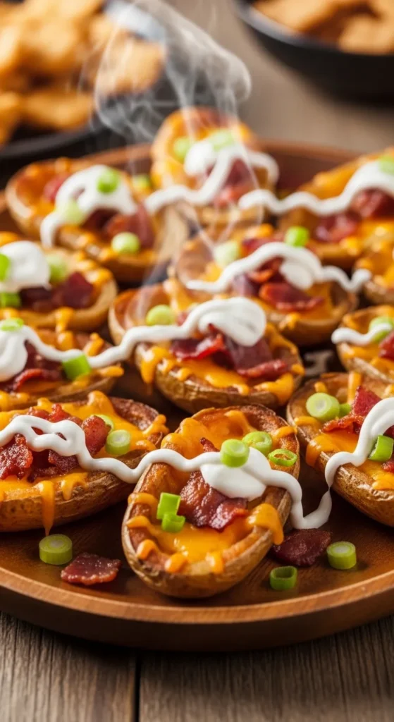 Loaded Potato Skins That Bring Big Game Energy