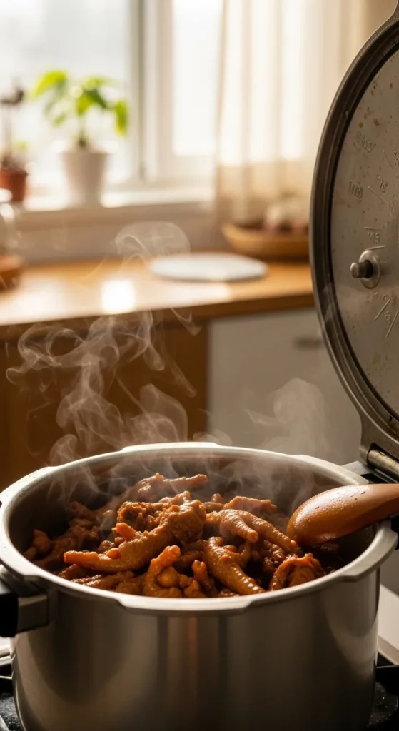Pressure Cooker Chicken Feet Recipe (Fast but Flavorful)