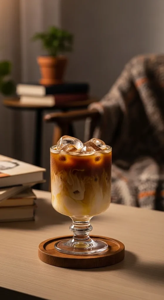 Iced Coffee Vanilla Splash (For the Caffeine Lovers)