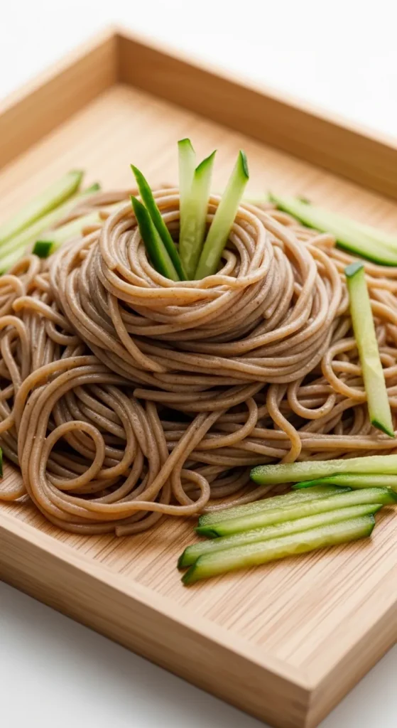 Japanese Soba Noodle Salad