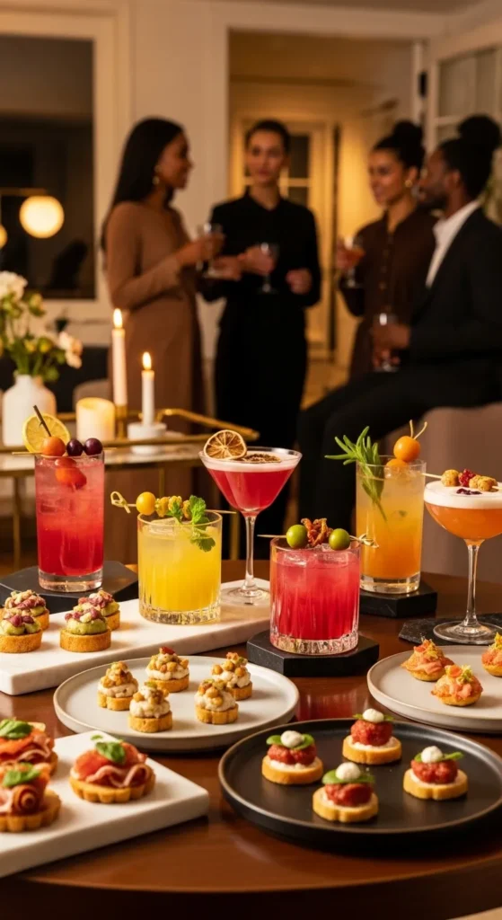 Cocktails and Small Bites