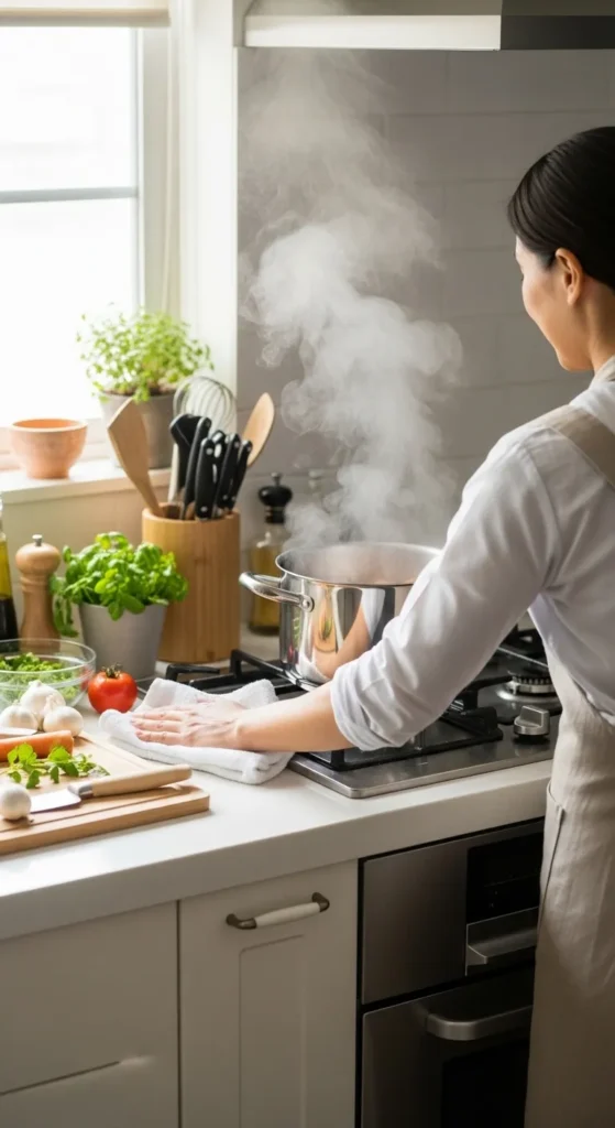 Clean as You Cook (Future You Will Be Grateful)