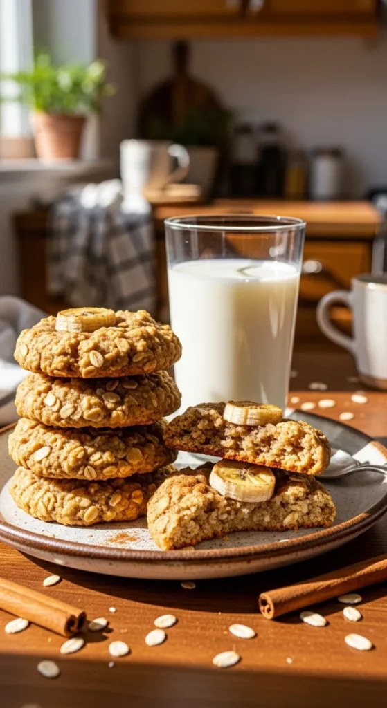 Banana Oat Cookies (No Sugar Overload)