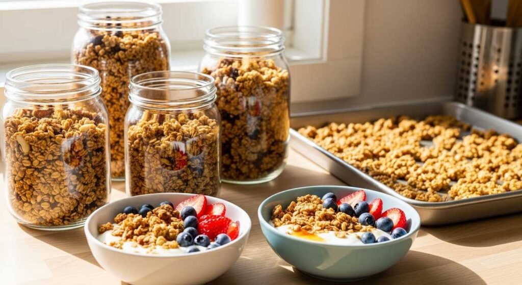 homemade granola